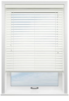 Copenhagen, Classic White Satin - Venetian Blind